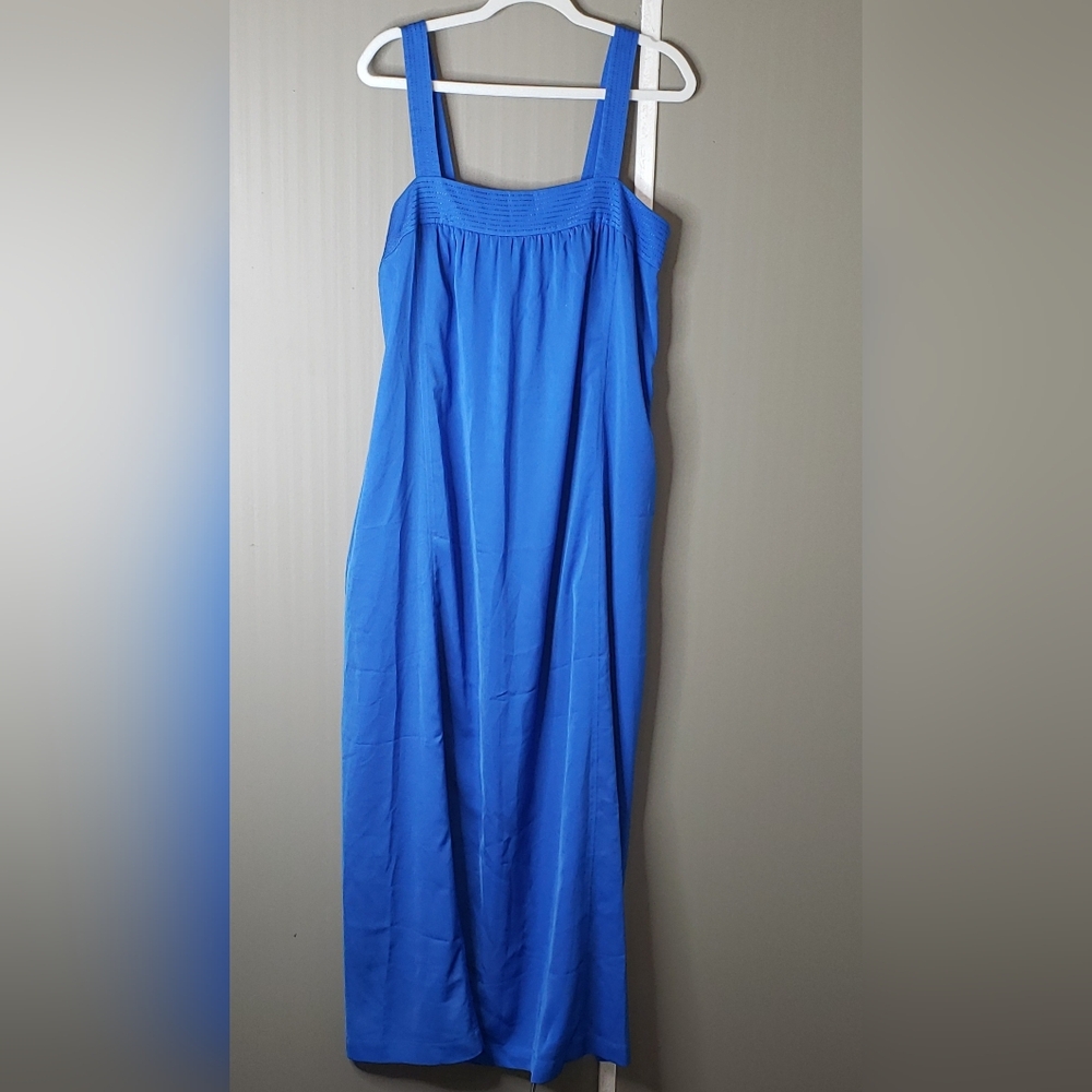 J. Crew Vibrant Blue Maxi Dress Size 12